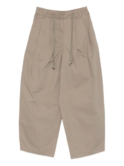 Open YY pantalones anchos con pinzas