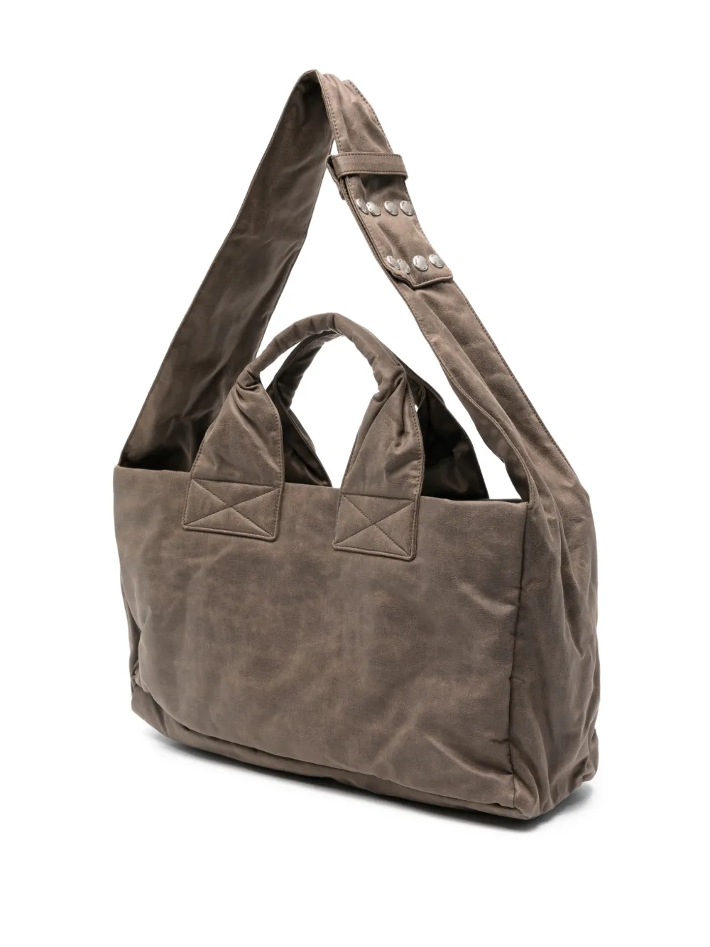  Open Yy Venti Double-handle Messenger Bag - Brown 