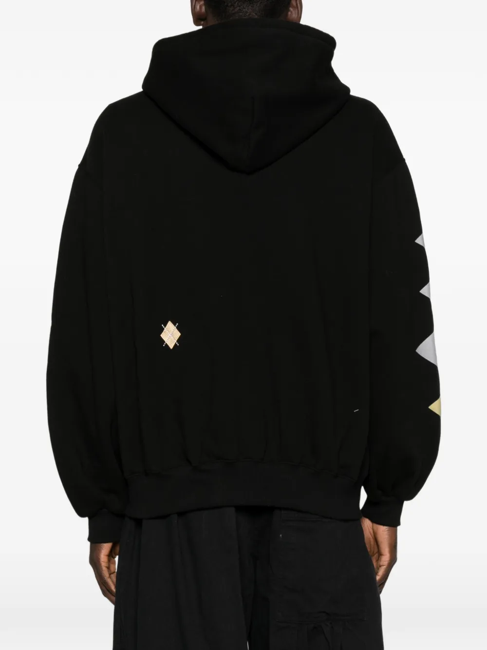 Open YY アーガイル パーカー | ブラック | FARFETCH JP