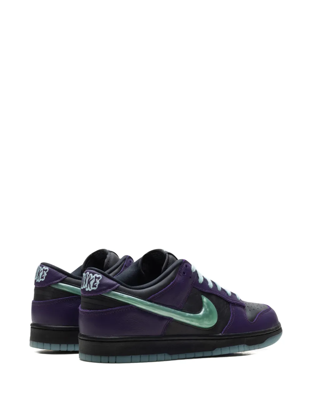 Nike Dunk Low Retro low-top sneakers met Swoosh-logo Paars