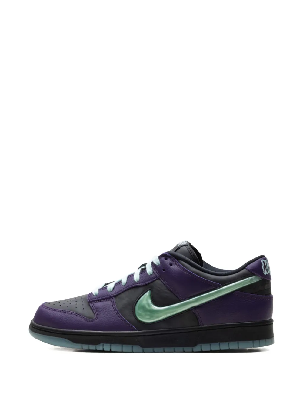 Nike Dunk Low Retro low-top sneakers met Swoosh-logo Paars