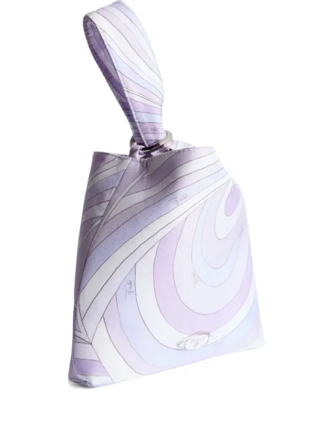 PUCCI print silk tote bag