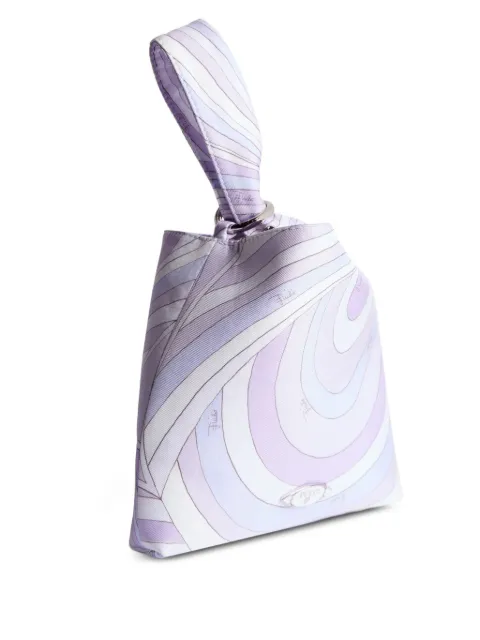 PUCCI print silk tote bag