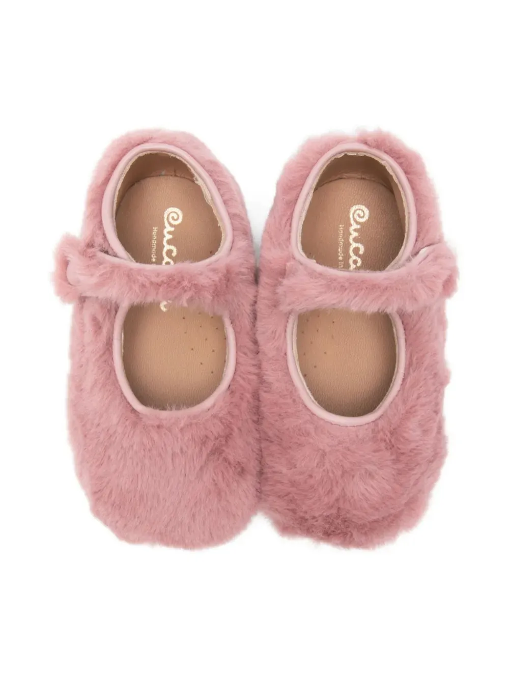 Eli1957 Strap-detail Ballet Flats In Pink