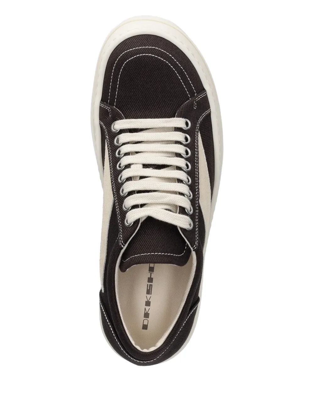 Rick Owens Drkshdw Vintage Sneaks Lace-up Sneakers In Multi