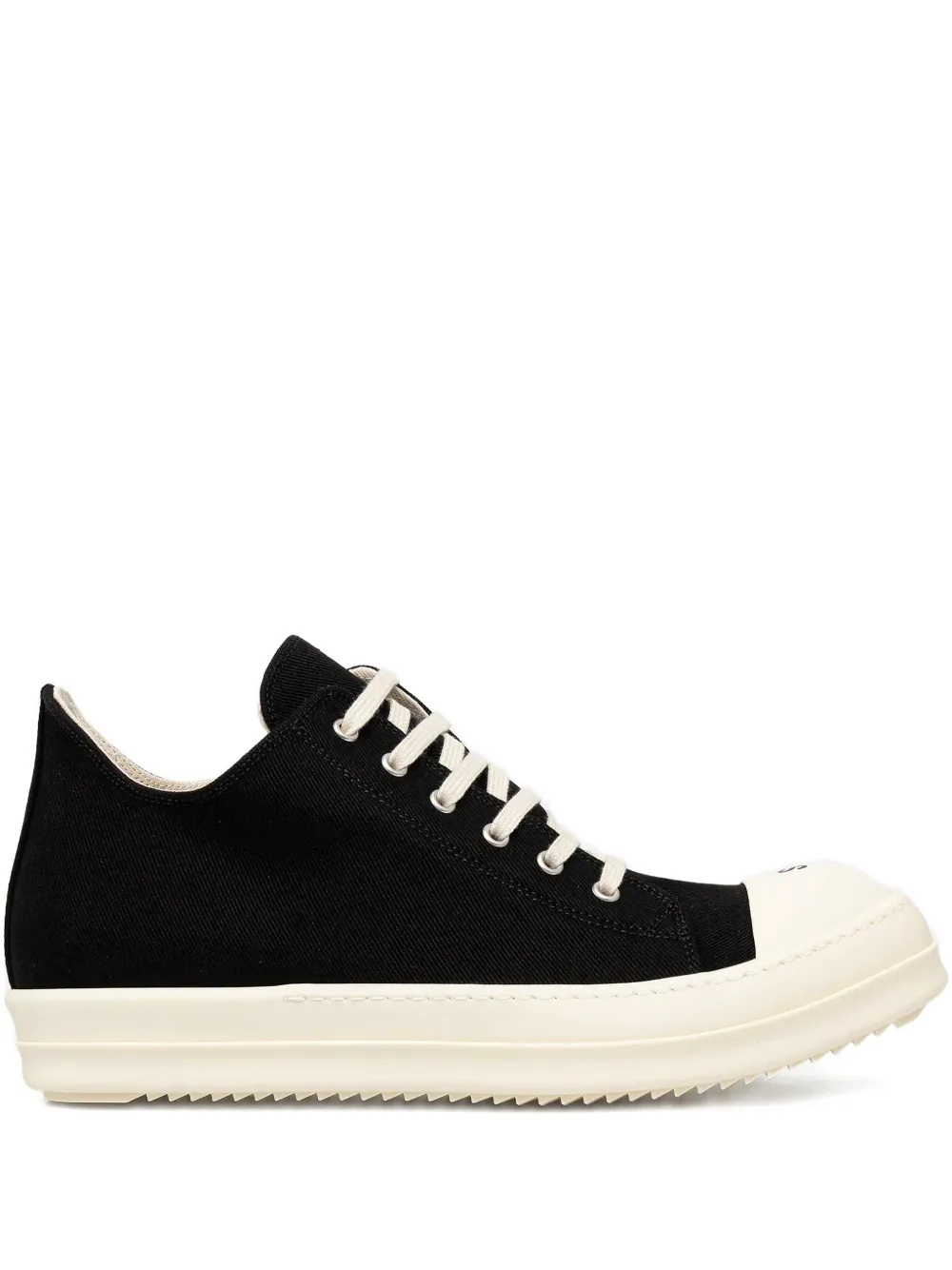 Rick Owens DRKSHDW Low Sneaks lace-up sneakers | Black | Image 1