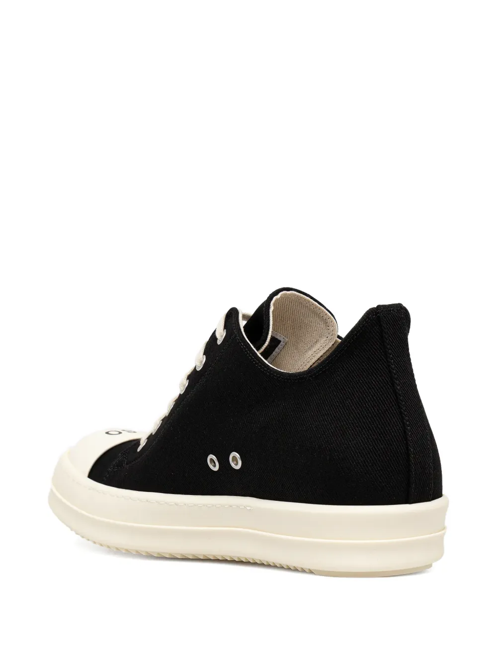 Rick Owens DRKSHDW Low Sneaks lace-up sneakers Zwart