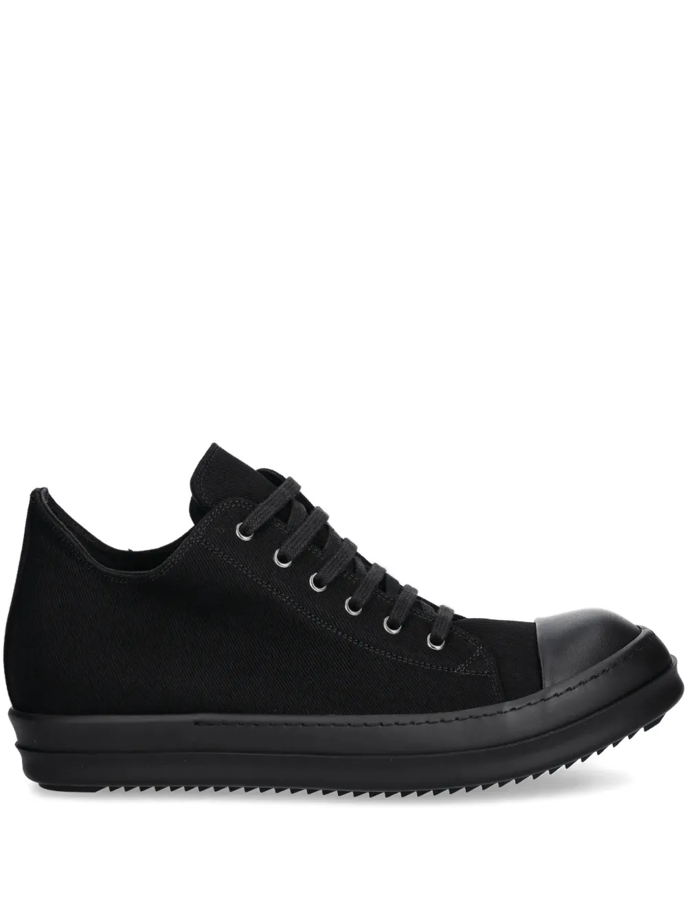 Rick Owens DRKSHDW Low Sneaks lace-up sneakers | Black | Image 1