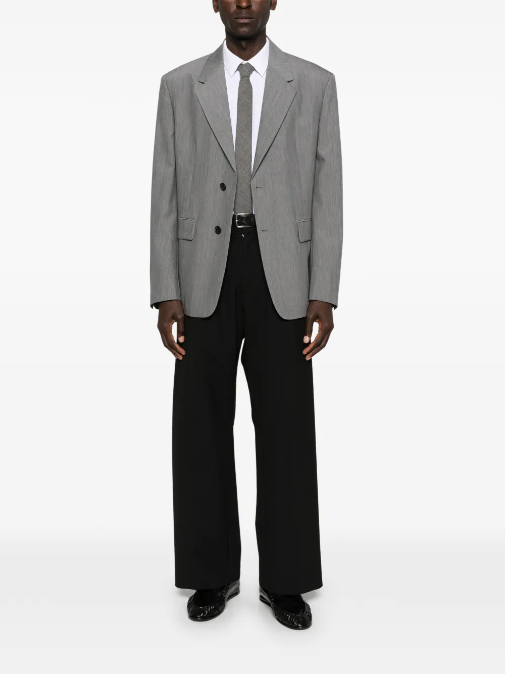 BOSS long-sleeve shirt - Wit