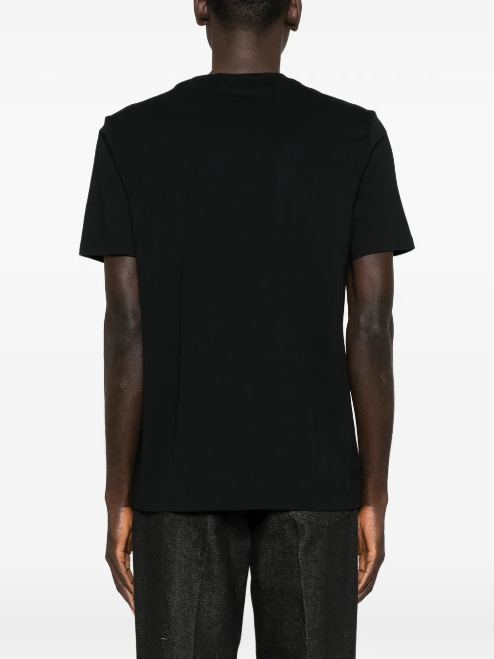 HUGO T-shirt met grafische print Zwart