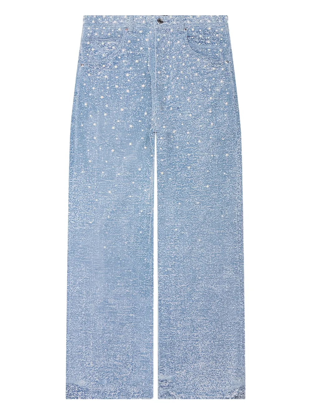 Purple Brand P018 textured jenas - Blu