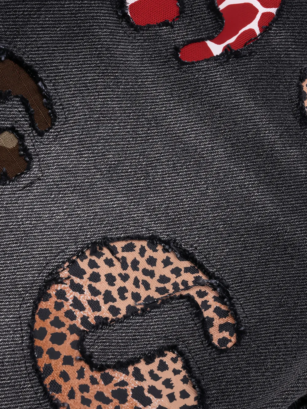 Gallery Dept. G Time La Flare Appliqué Wide-leg Jeans In Black