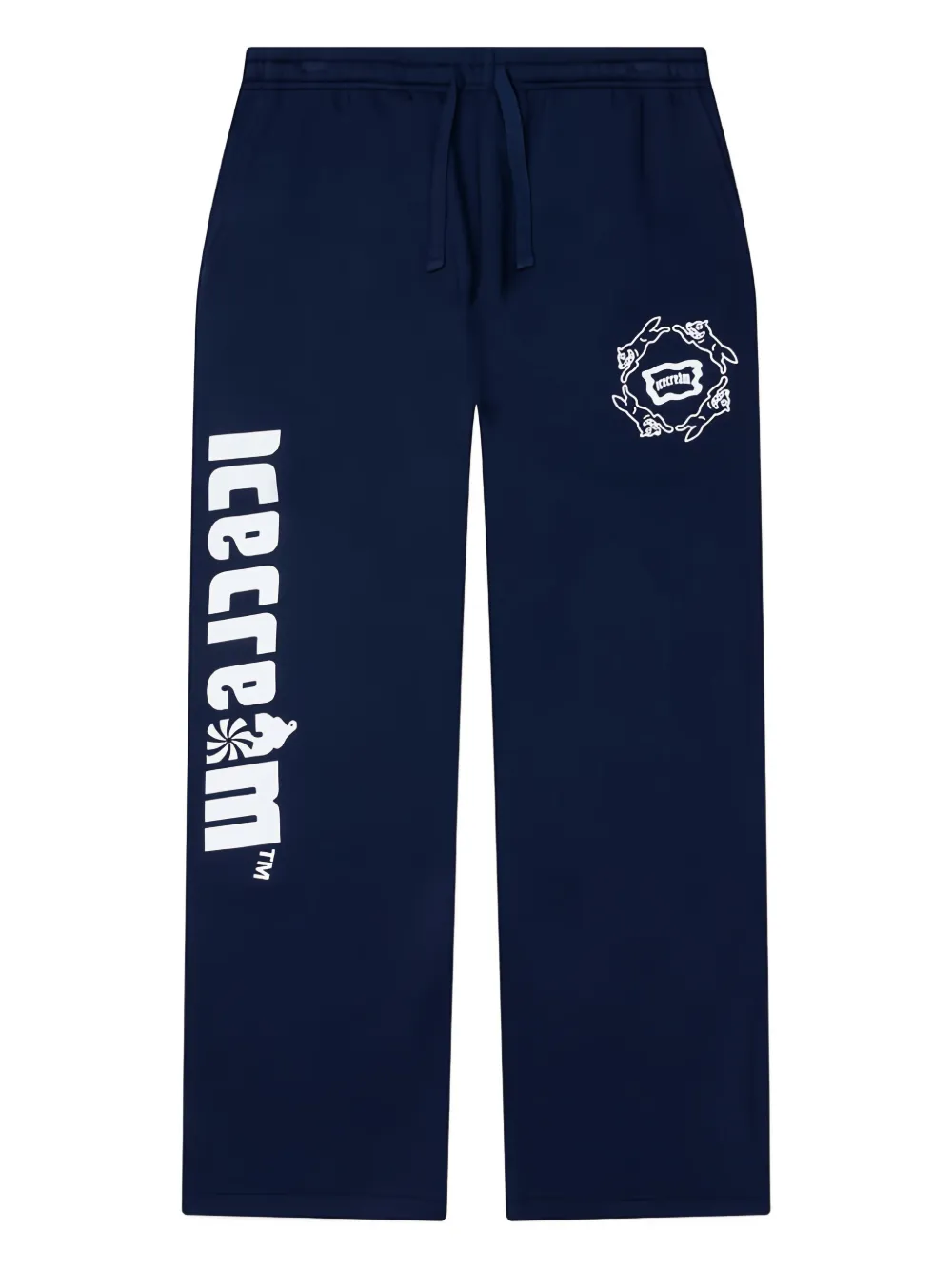 ICECREAM logo-print track pants | bleu | Image 1