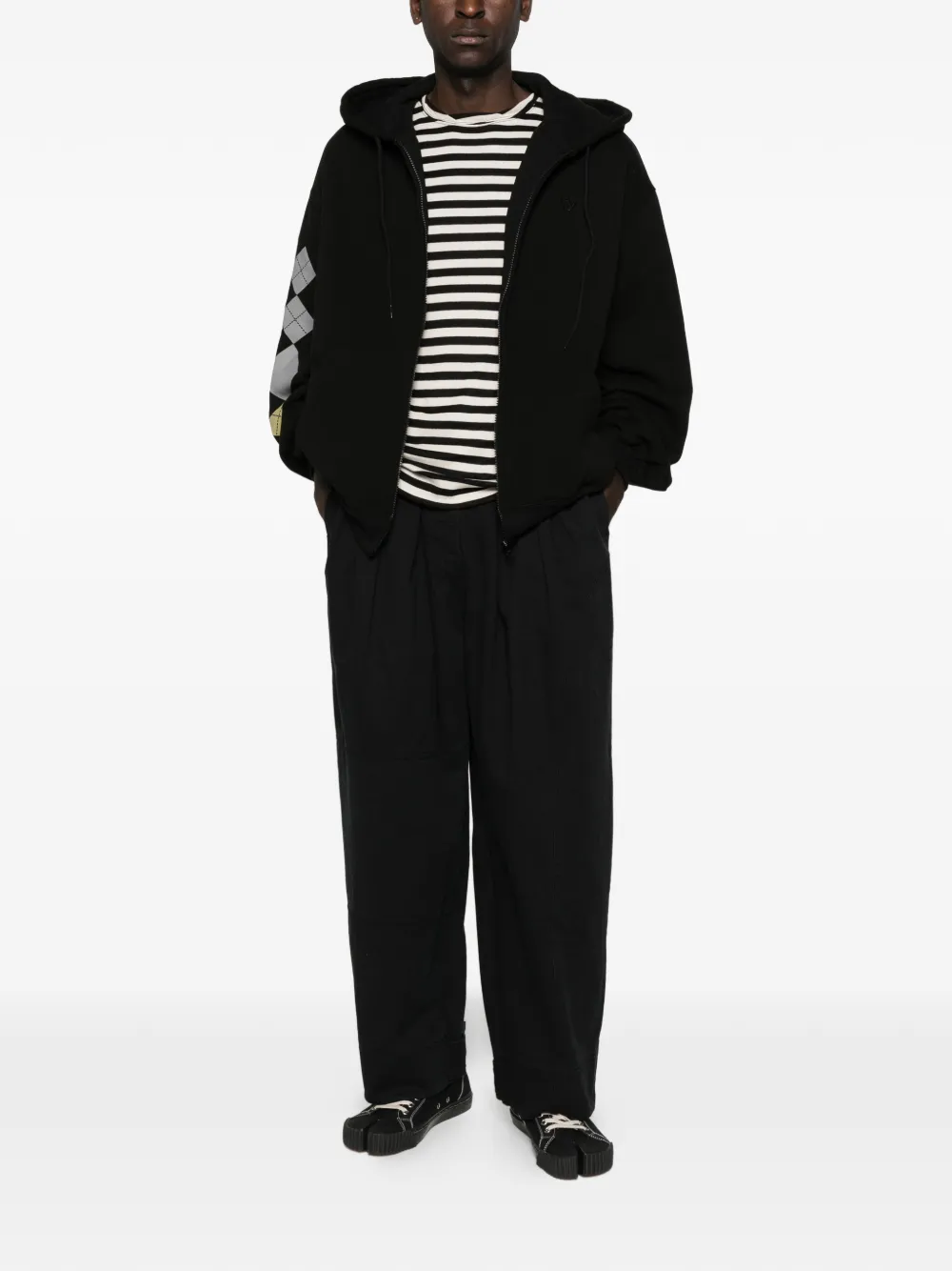 Open YY Full Gather pleated trousers | Wide-Leg Pants | Image 2