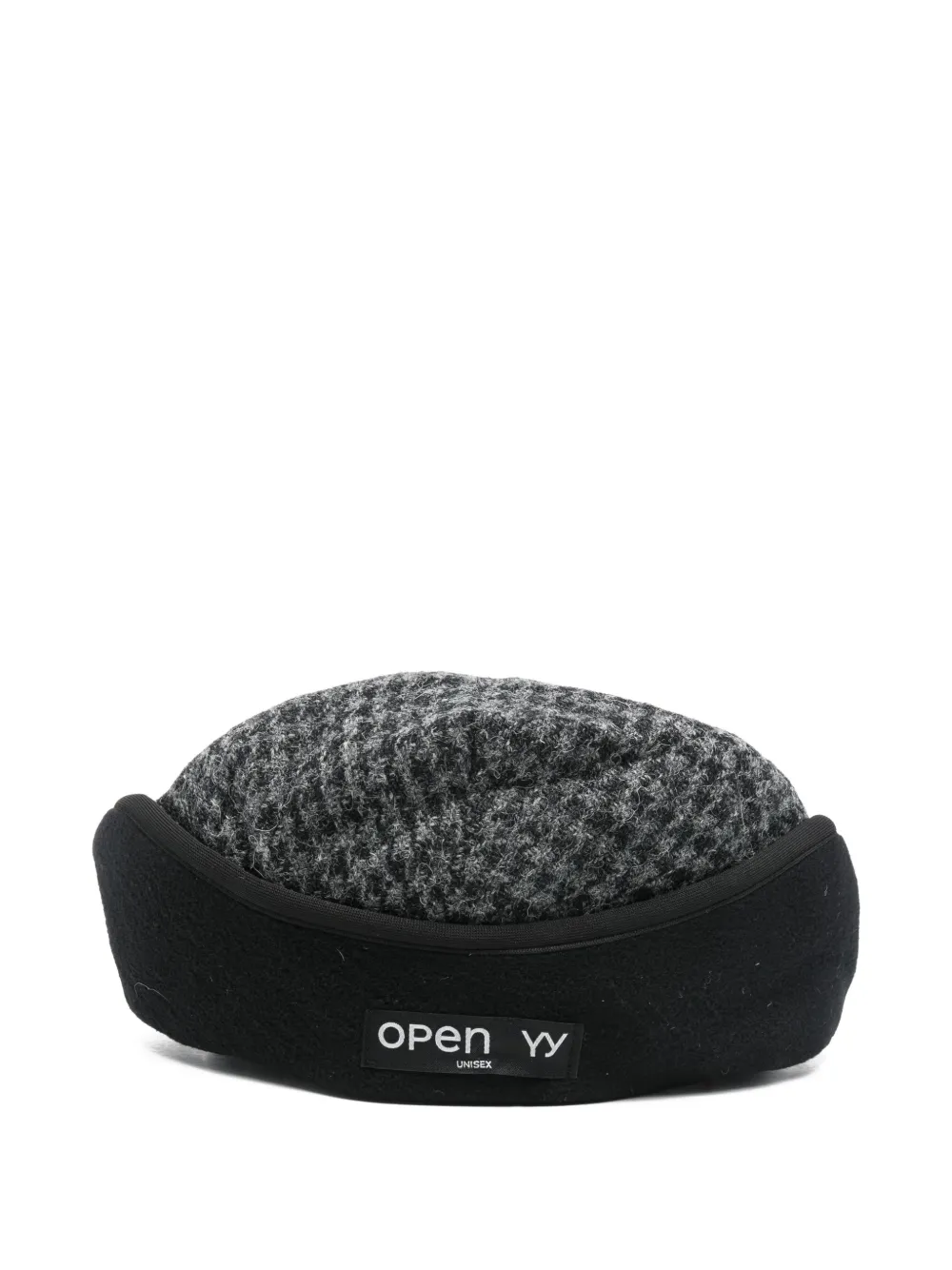 Open YY Harris-Tweed foldable ear-flaps biker hat | Men | Image 2