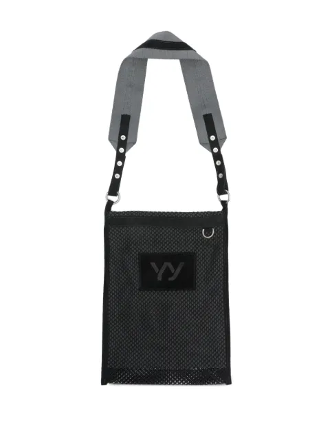 Open YY mesh cross body bag