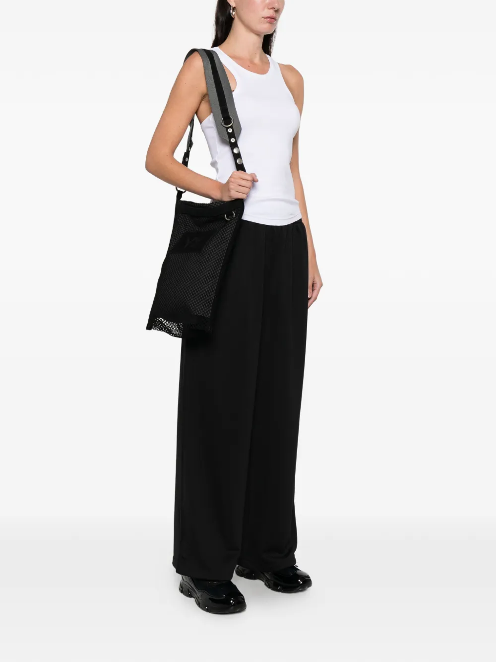 Open YY mesh cross body bag | Image 2