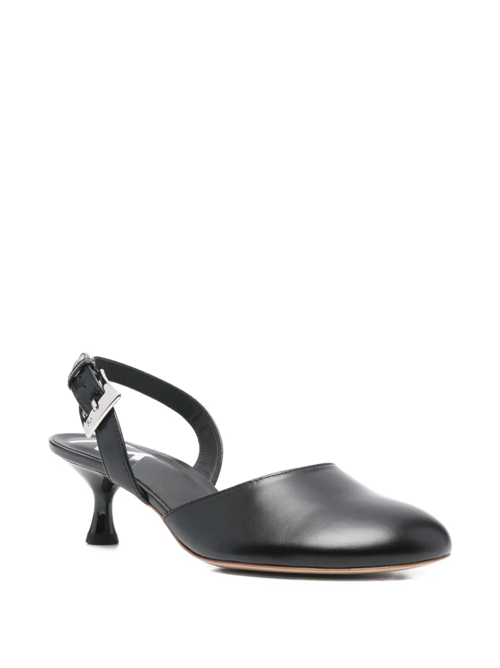 Open YY 60mm bun slingback sandals | Heeled Sandals | Image 2