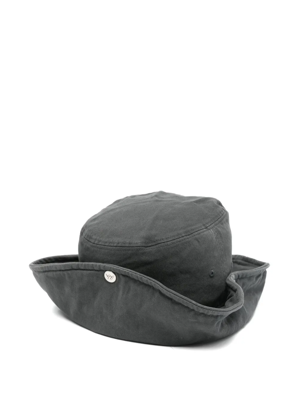 Open YY chin-strap bucket hat | Grey | Image 1