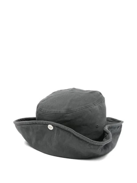Open YY chin-strap bucket hat 