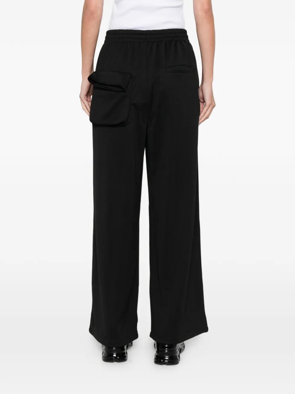 Open Yy Pocket Field Training Trousers In Black