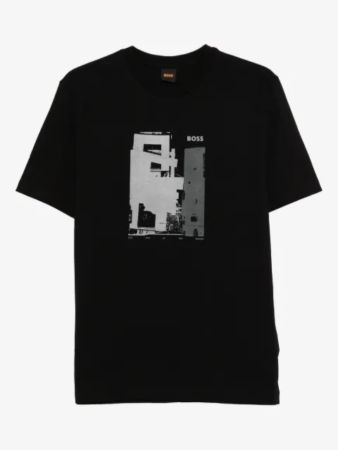 BOSS t-shirt à imprimé graphique