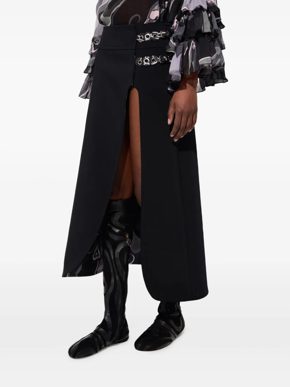 PUCCI falda midi con estampado en el interior | Faldas rectas | Image 2