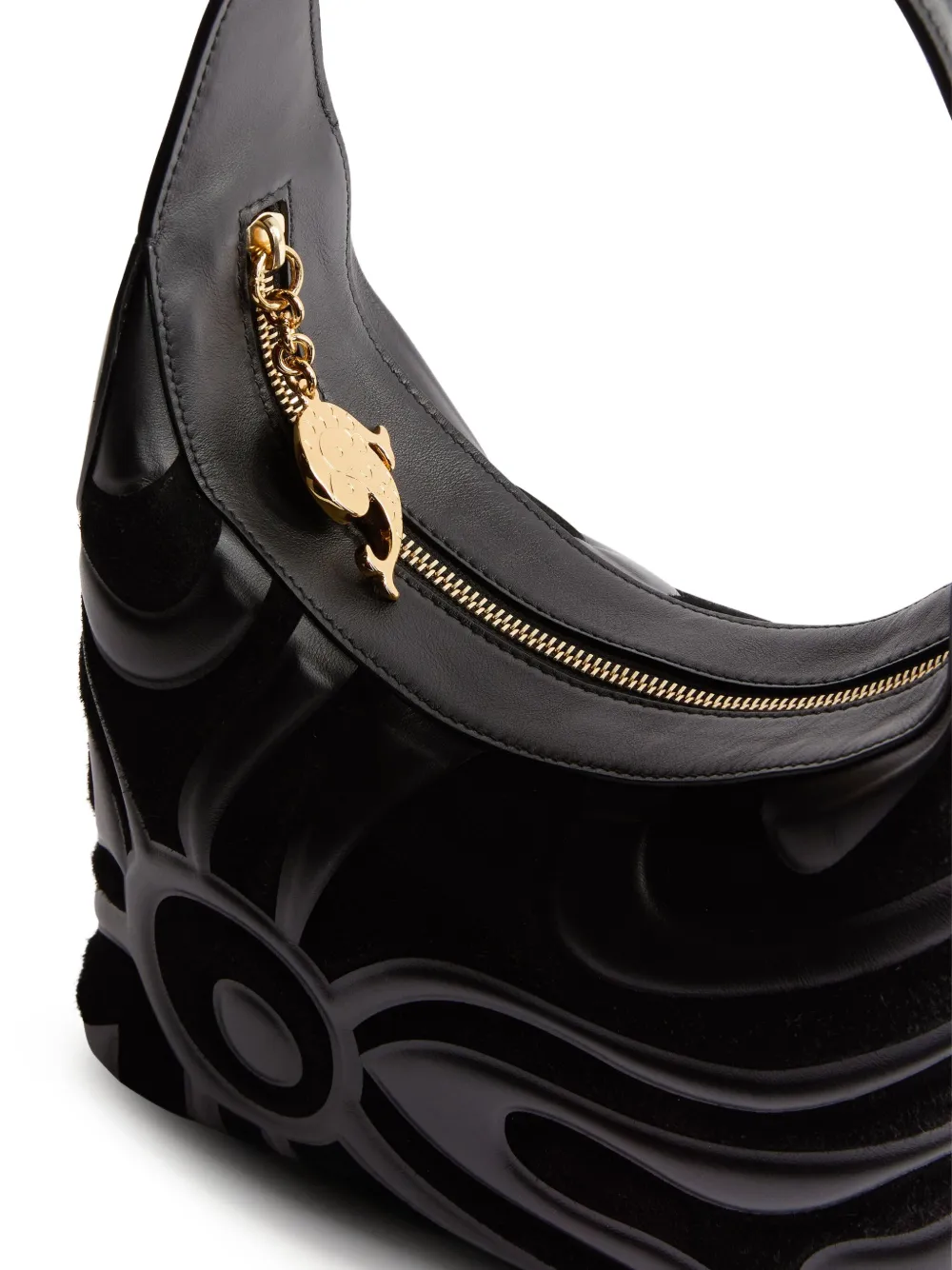 PUCCI Marmo tas met patroon Zwart