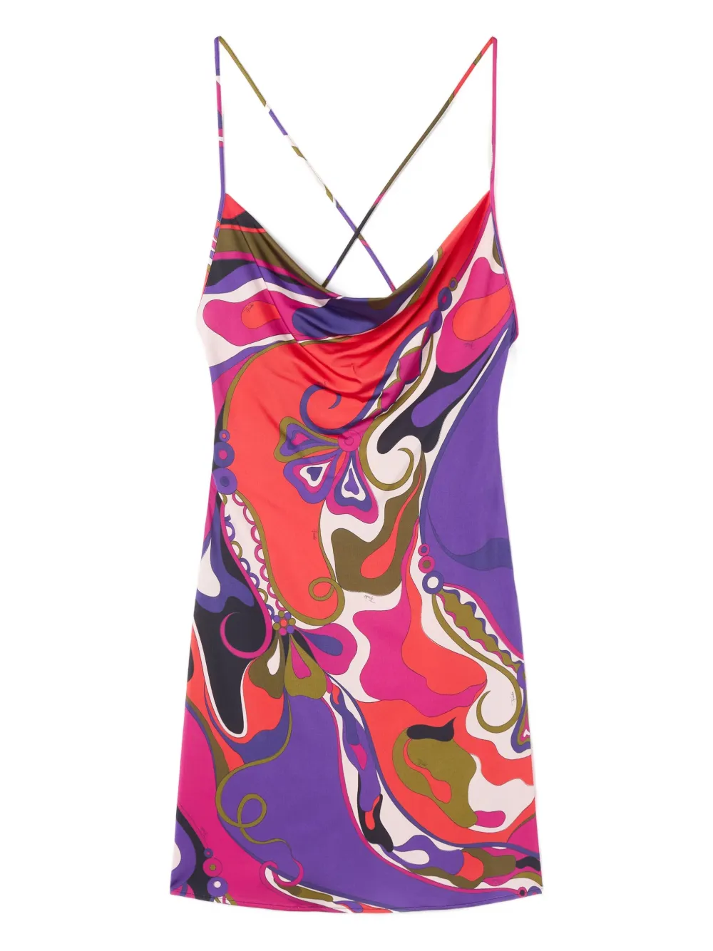 PUCCI robe courte imprimée | violet | Image 1