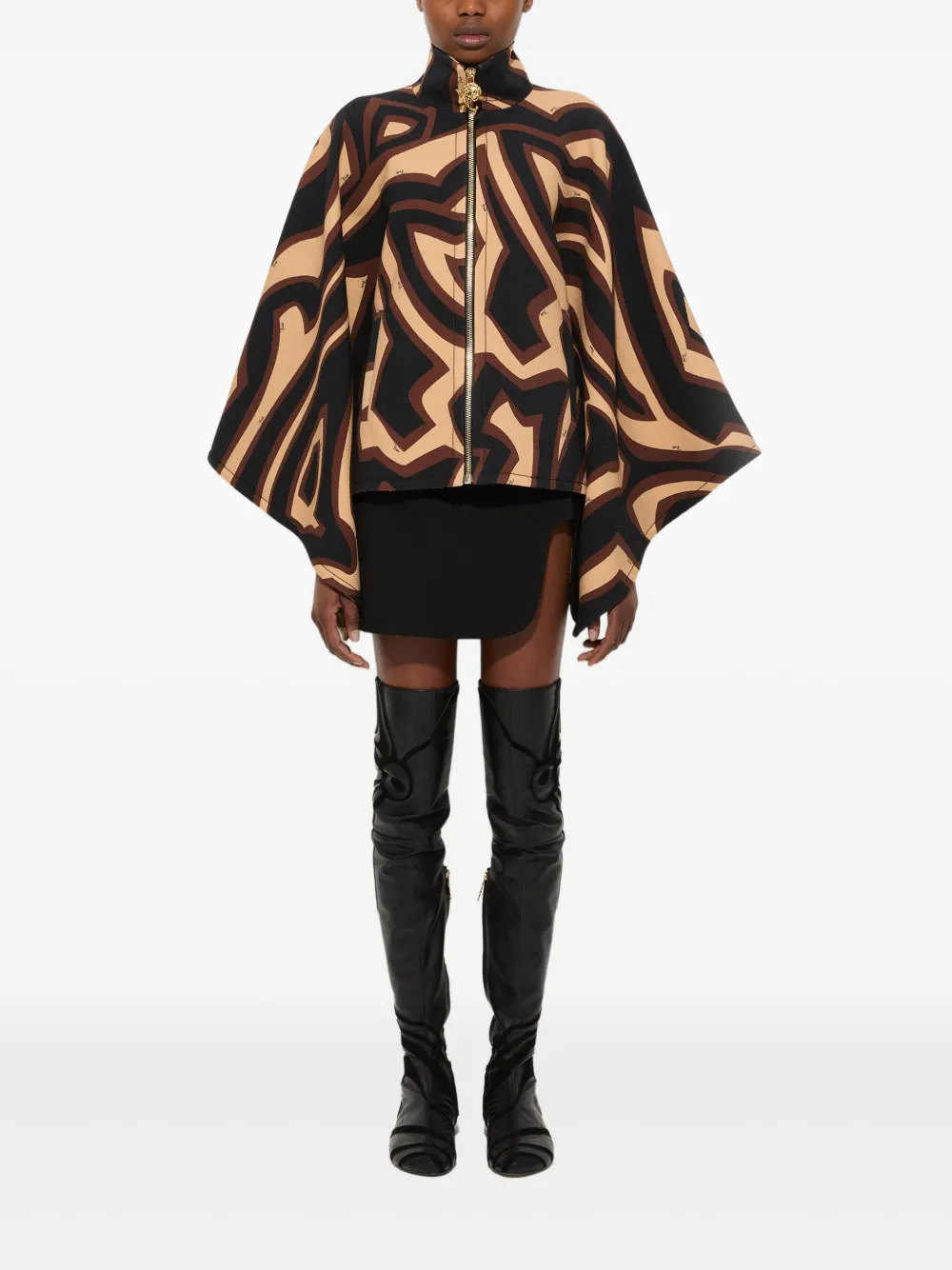 PUCCI labirinto print cape | Tunic Tops & Kaftans | Image 2