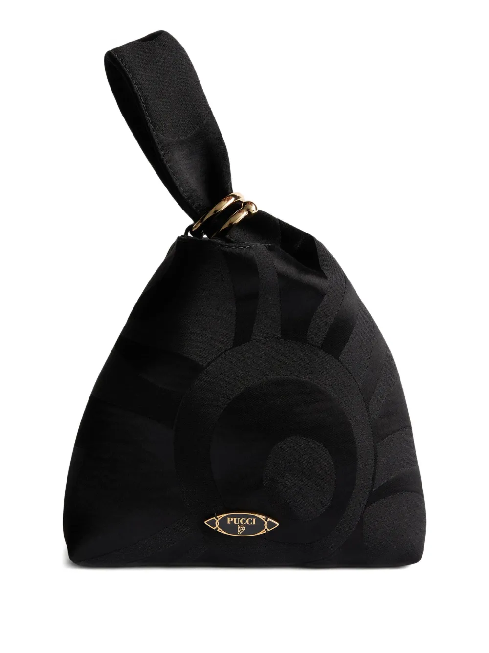 PUCCI Emilio jacquard handle clutch bag | negro | Image 1