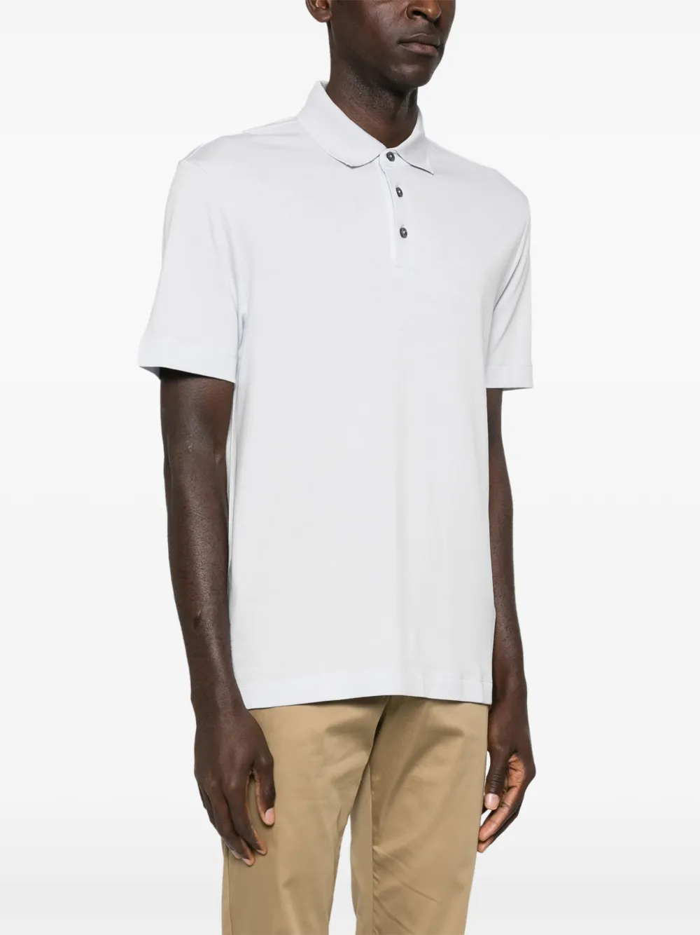 BOSS Poloshirt met korte mouwen Blauw