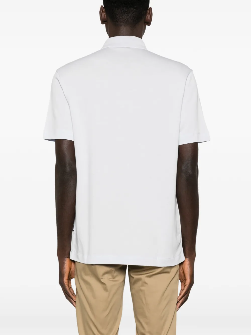 BOSS Poloshirt met korte mouwen Blauw