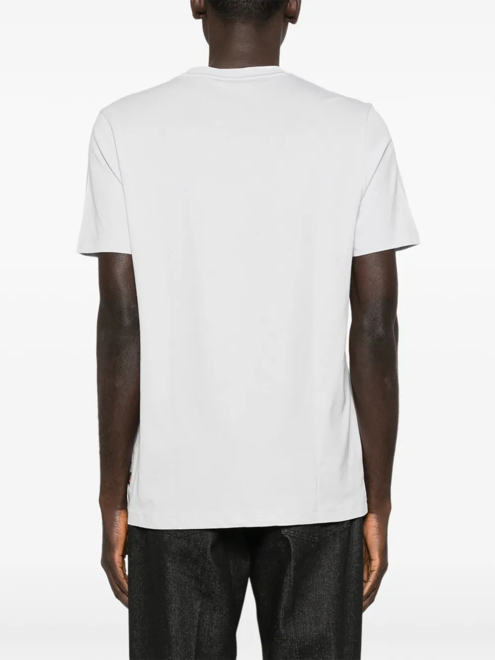 BOSS T-shirt met grafische print Grijs