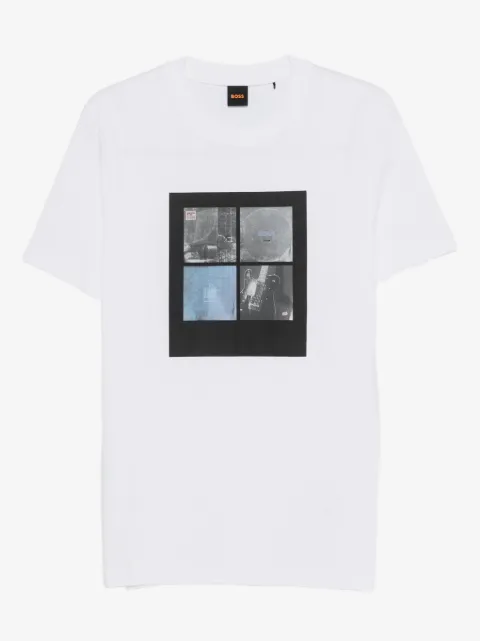 BOSS playera con estampado gráfico