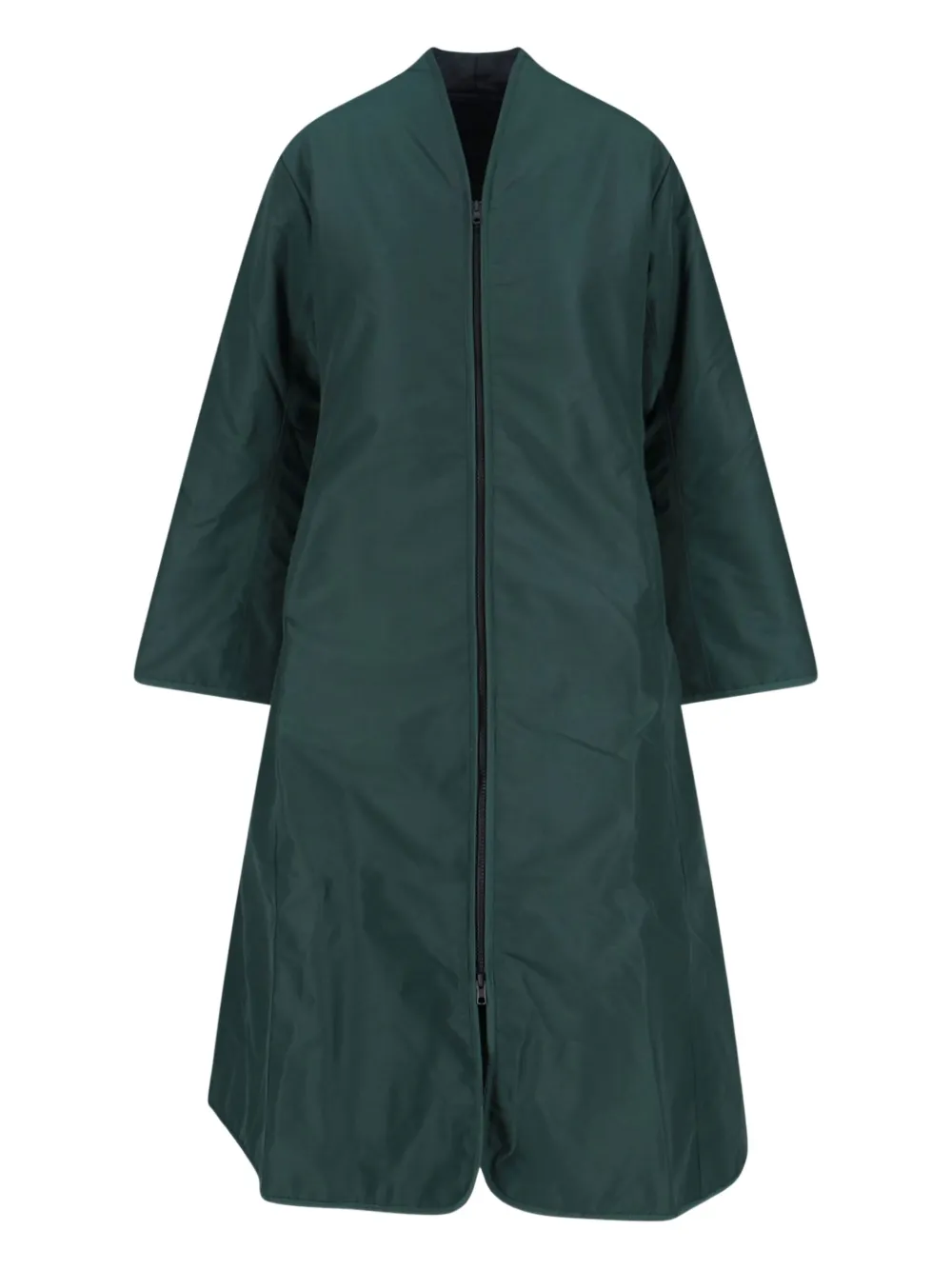 Cap Middle zip-up coat | Green | Image 1
