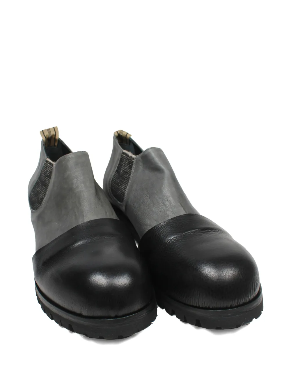 Ziggy Chen Leather Chelsea Boots In Black