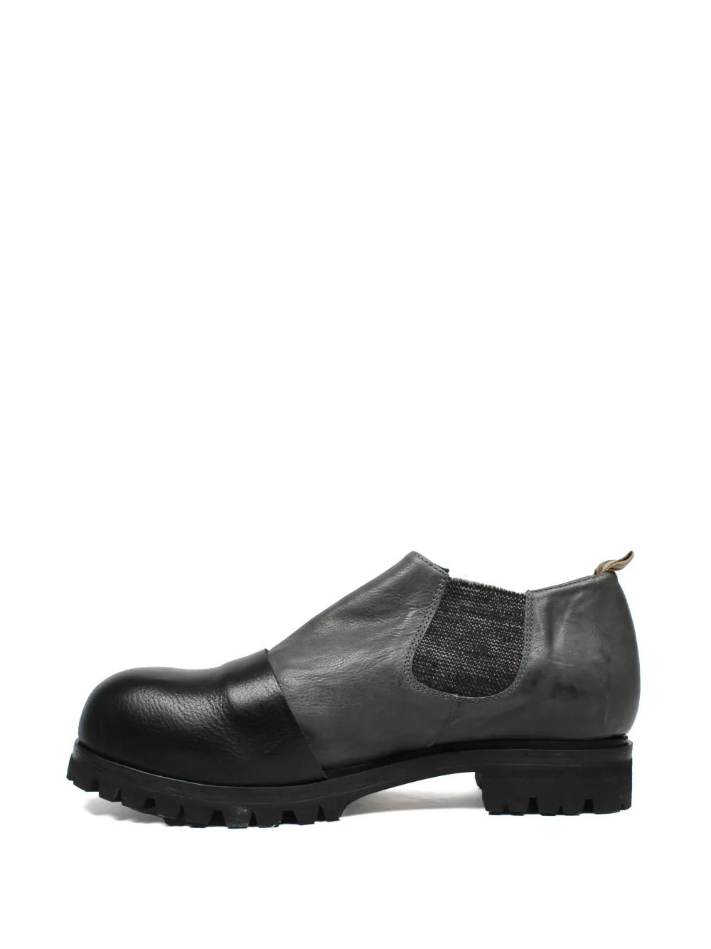 Ziggy Chen Leren Chelsea laarzen Grijs