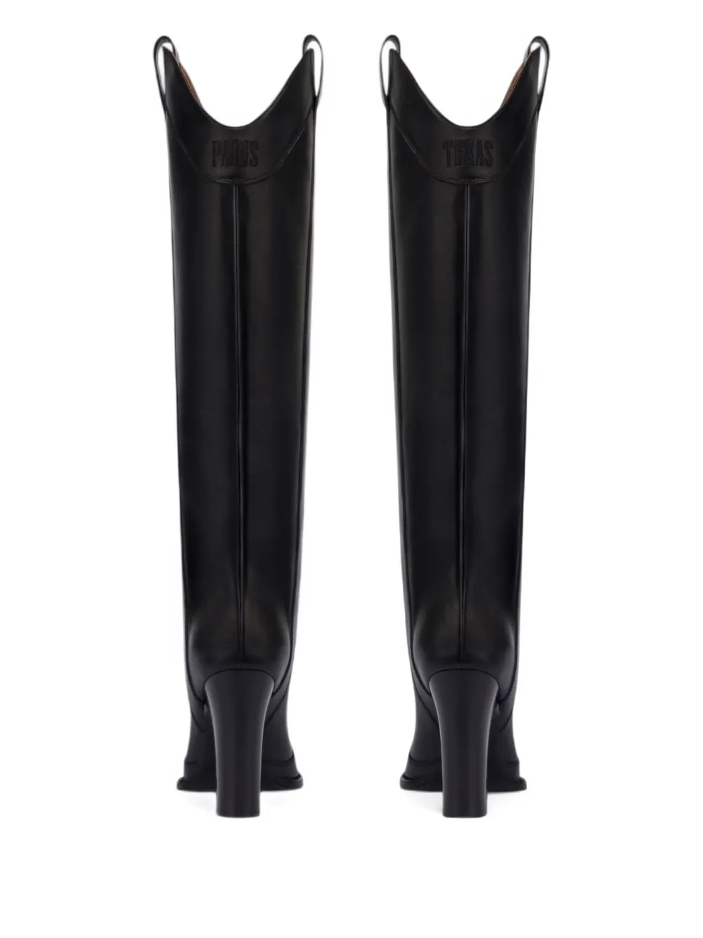 Paris Texas 100mm Lavinia Heel Boots In Black