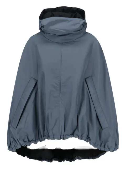 Cap hooded tabarro cape