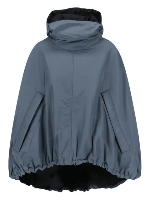 Cap hooded tabarro cape