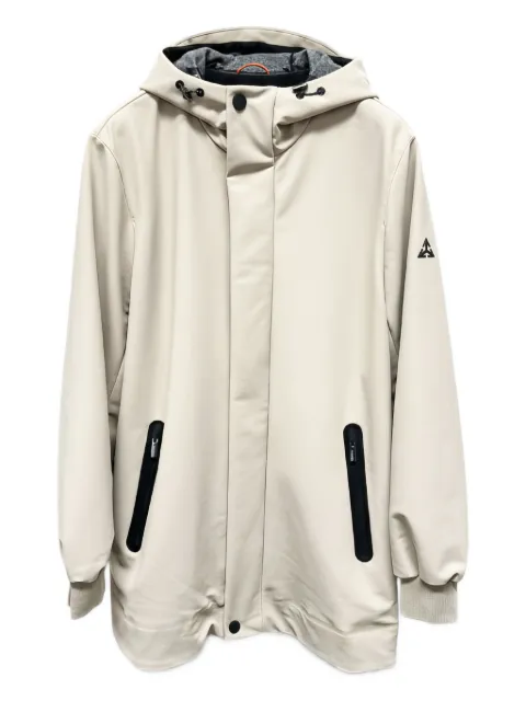 HèSKIMO zip-fastening hooded coat 