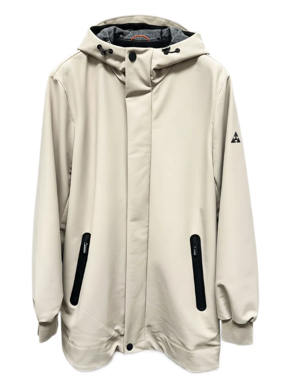 HèSKIMO zip-fastening hooded coat | neutro | Image 1