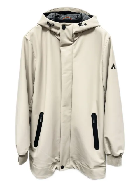 HèSKIMO zip-fastening hooded coat 