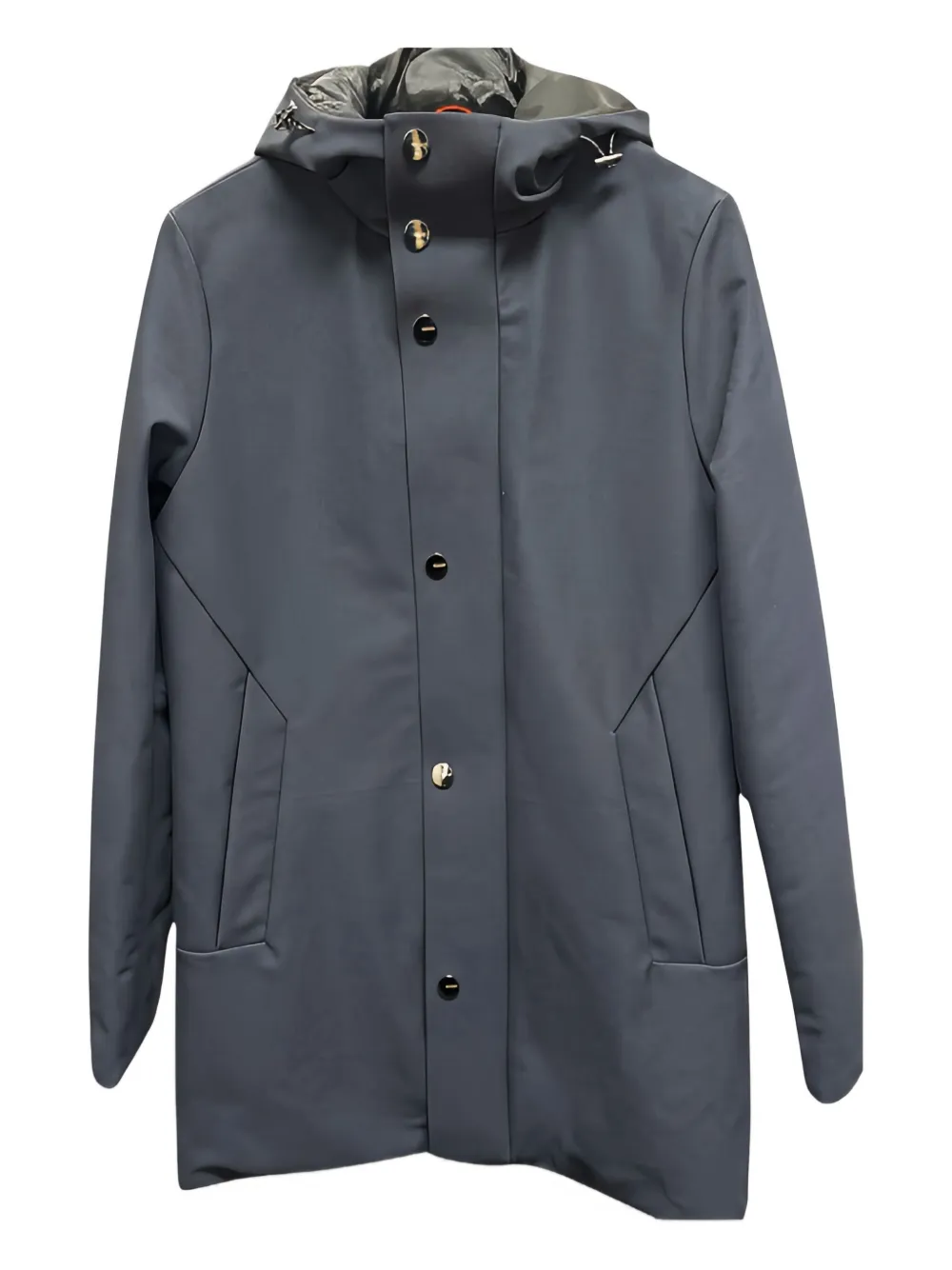 HèSKIMO button-fastening hooded coat | azul | Image 1