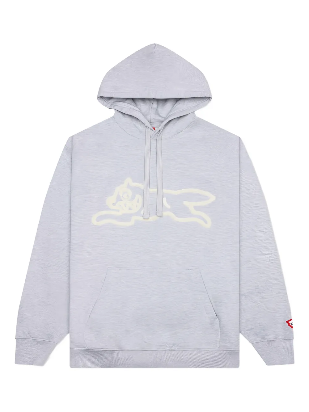 ICECREAM Sauce Running Dog-print hoodie | Grey | Image 1