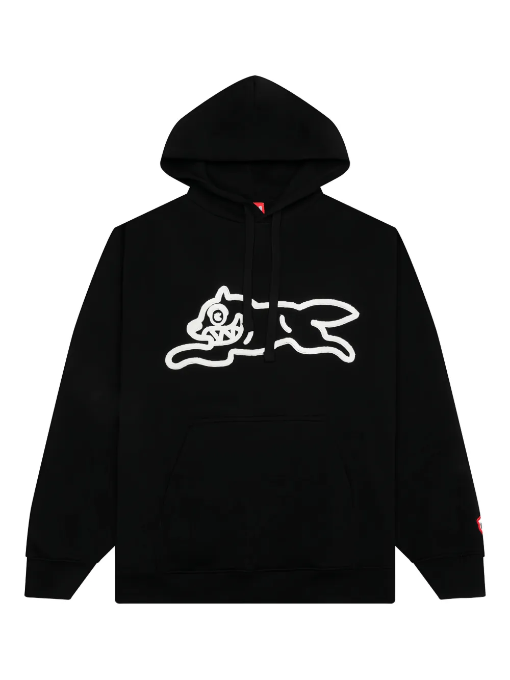 ICECREAM Sauce Running Dog-printed hoodie | Black | Image 1