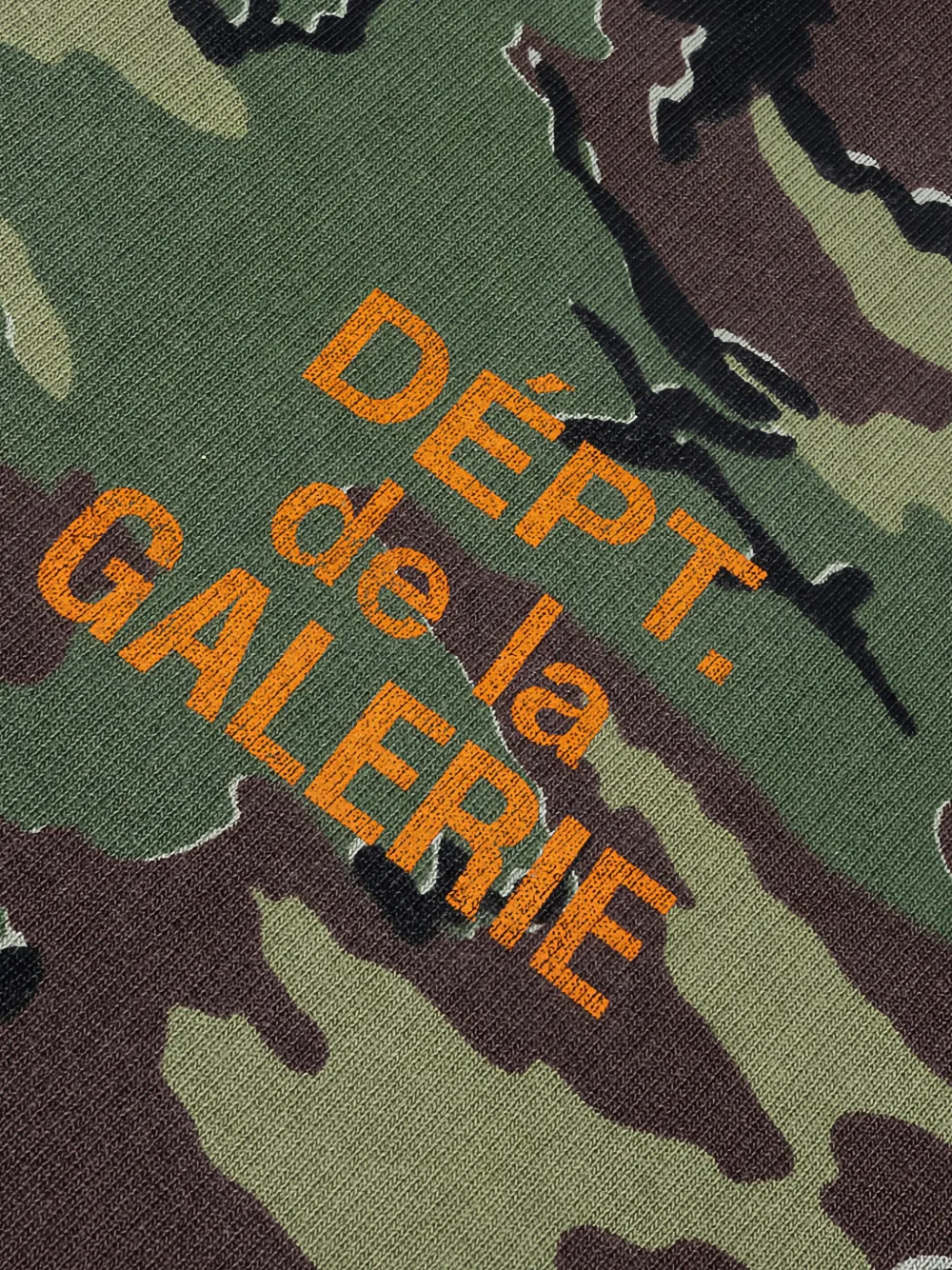 Gallery Dept. Graphic-print Hoodie In Green