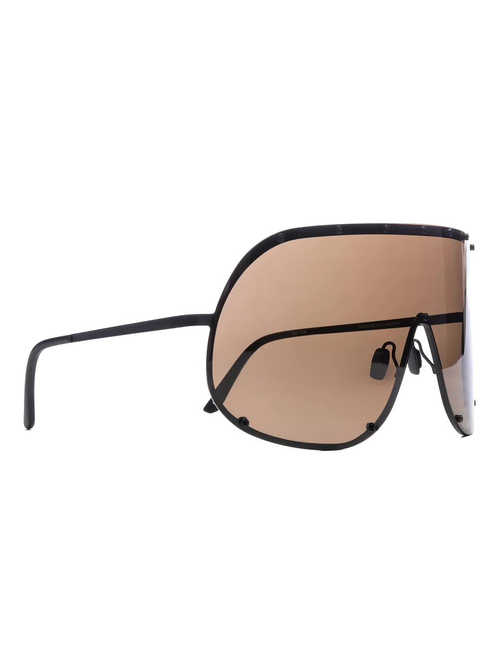 Rick Owens DRKSHDW shield-frame sunglasses | Image 2