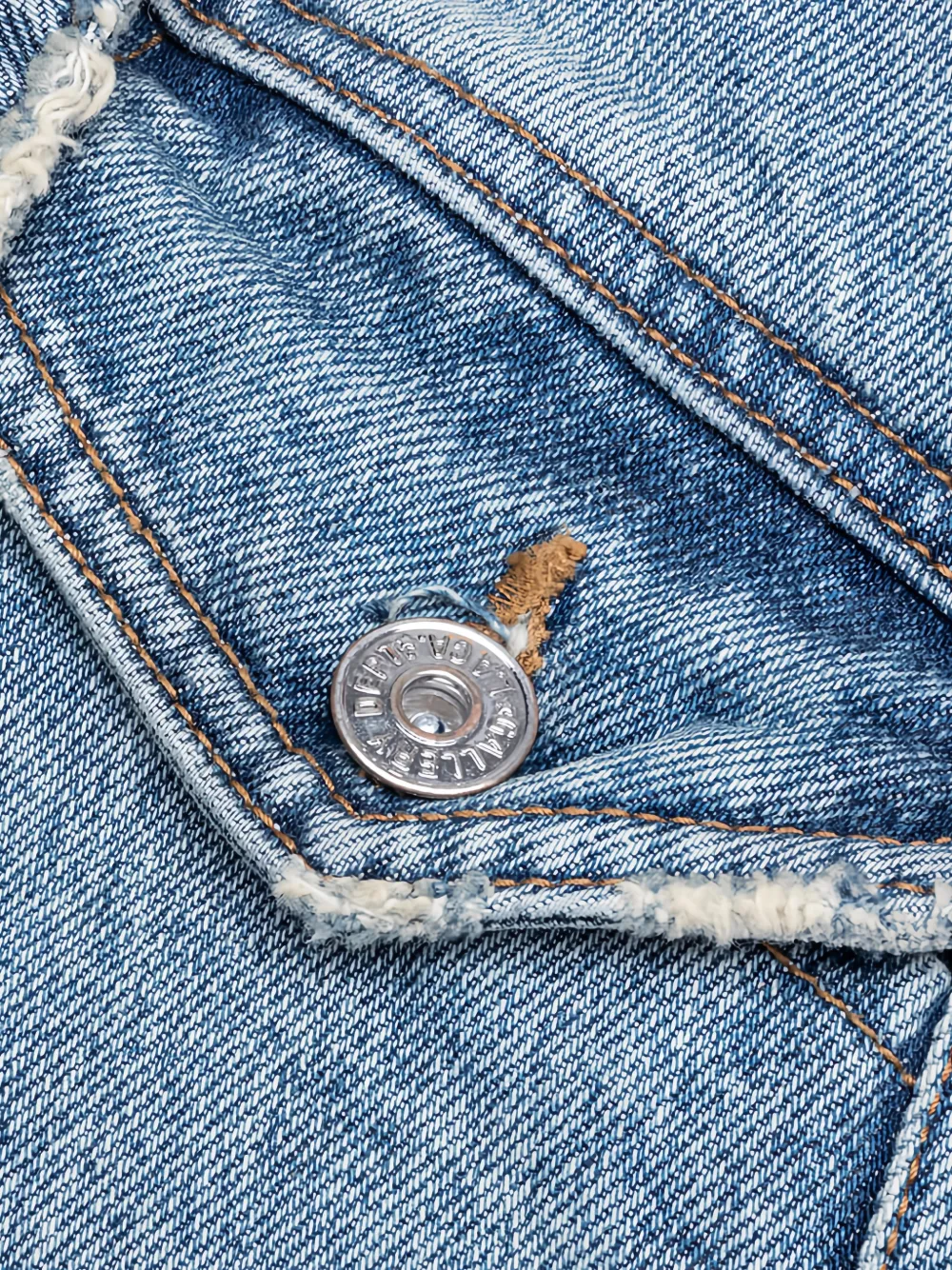 Gallery Dept. Ford Trucker Denim Jacket In Blue